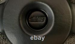 Leather Horn Button for MOMO Steering Wheel For Honda Civic Integra Type Mugen