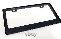 License Plate Frame Cover Carbon Fiber Look For Honda Acura CIVIC Si Mugen 3