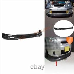 Lip Chin Spoiler Carbon Fiber For Honda Civic EK 1996-2000 Mugen Front Bumper