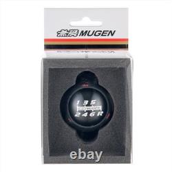 MUGEN 54102-XNRC-K0S0-BK Civic Type R FL5 Alcantara Shift Knob 6-Speed JDM 50mm