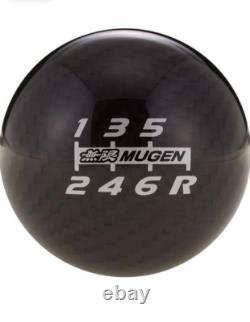 MUGEN CARBON SHIFT KNOB YELLOW For Honda CIVIC S660 S2000 54102-XLT -K2S0-RD