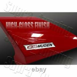MUGEN Carbon Fiber Factory Red Rear Spoiler Wing For 12-15 Honda Civic 9Th Sedan