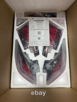 MUGEN For Honda 2021- Civic FL1 2022- Civic Type-R FL5 LED Tail Lights Lamps JDM