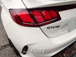 MUGEN For Honda 2021- Civic FL1 2022- Civic Type-R FL5 LED Tail Lights Lamps JDM