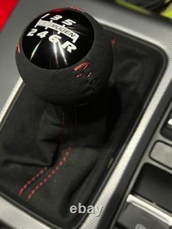 MUGEN For Honda 2022- Civic Type-R FL5 6-Speed Alcantara Shift Knob JDM New 50mm