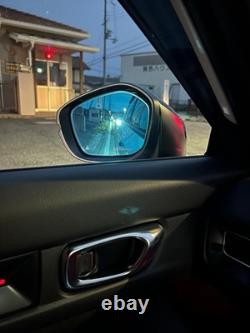 MUGEN For Honda 2022- Civic Type-R FL5 Hydrophilic LED Blue Mirror RH LH Set JDM