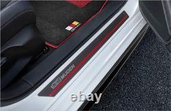 MUGEN HONDA OEM Scuff Plate Black For CIVIC FL1 Black × Red 84200-XNRD-K0S0