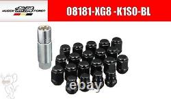 MUGEN Honda Civic FK8 Type-R Wheel Nut & Lock Nut Set Black 5H 08181-XG8-K1S0-BL