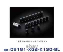 MUGEN OEM Honda Civic FK8 Type-R Wheel Nut & Lock Nut Set 5H 08181-XG8-K1S0-BL