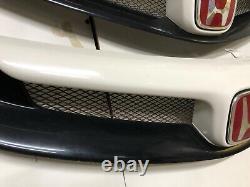 MUGEN OEM Honda Civic Type R FD2 Front Grill Black White Genuine used