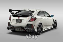 MUGEN Power For 17-Up Honda Civic Type R FK8 Aero Rear High Wing Spoiler Kit