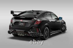 MUGEN Power For 17-Up Honda Civic Type R FK8 Aero Rear High Wing Spoiler Kit