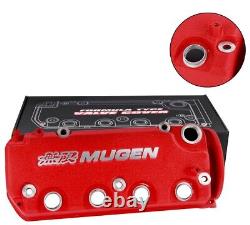 MUGEN Racing Rocker Engine Valve Cover For Honda Civic D16Y8 D16Y7 VTEC SOHC