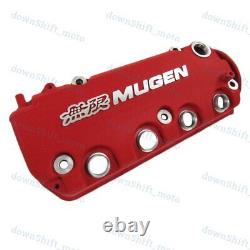 MUGEN Racing Rocker Engine Valve Cover with Oil Cap For Honda Civic VTEC SOHC RD