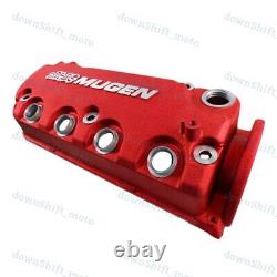 MUGEN Racing Rocker Engine Valve Cover with Oil Cap For Honda Civic VTEC SOHC RD