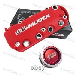 MUGEN Racing Rocker Engine Valve Cover with Oil Cap For Honda Civic VTEC SOHC RD