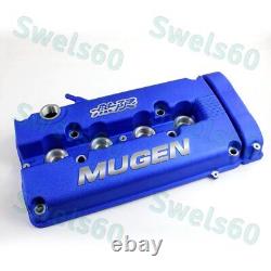 MUGEN Racing Rocker Valve Cover for Honda Civic B16 B17 B18 VTEC B18C GSR -BLUE