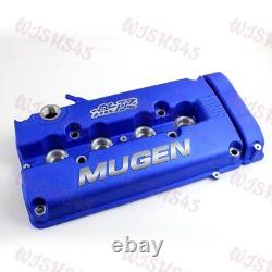 MUGEN Racing Rocker Valve Cover for Honda Civic B16 B17 B18 VTEC B18C GSR -BLUE