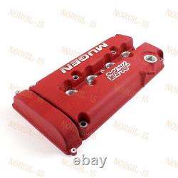 MUGEN Racing Rocker Valve Red Cover for Honda Civic B16 B17 B18 VTEC B18C GSR