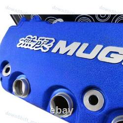 MUGEN Style Racing Engine Valve Cover Blue For Honda Civic D16Y8 D16Y7 VTEC SOHC