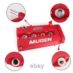 MUGEN Style Racing Engine Valve Cover For Honda/Acura B16 B17 B18 VTEC B18C GSR