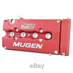 MUGEN Style Red Rocker Engine Valve Cover For B16A B17A B18C Engine VTEC