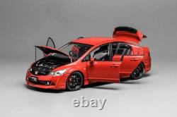 Motorhelix 1 18 Honda Civic Type (FD2) MUGEN RR Milano Red M85415