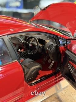 Motorhelix 1/18 Honda Civic Type R (FD2) Mugen RR (Milano Red)