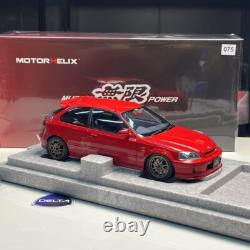Motorhelix 1/18 honda civic type R Ek9 Mugen Red