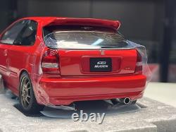 Motorhelix 1/18 honda civic type R Ek9 Mugen Red