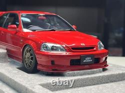 Motorhelix 1/18 honda civic type R Ek9 Mugen Red