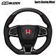 Mugen 78501-xncf-k0s0-r Carbon Steering Wheel Jdm Honda Civic Ctr Fk8 K20c 17/1