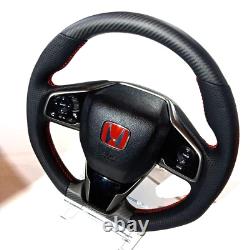 Mugen 78501-XNCF-K0S0-R Carbon Steering Wheel JDM Honda Civic CTR FK8 K20C 17/1