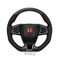 Mugen 78501-XNCF-K1S0-R Carbon Steering Wheel USDM Honda Civic CTR FC1 FK7 FK8