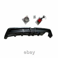 Mugen Civic Rear withLED Diffuser Fiber RR For 4dr 06-11 Style Honda Bumper Carbon