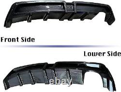 Mugen Civic Rear withLED Diffuser Fiber RR For 4dr 06-11 Style Honda Bumper Carbon