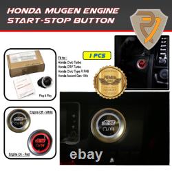 Mugen Engine Start Stop Ignition One-Button Fits For Honda Civic Turbo CRV Turbo