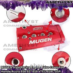 Mugen Engine Valve Cover for Honda Civic Integra Type R Twin Cam Engine Racing