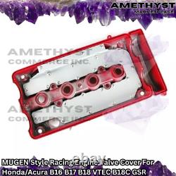 Mugen Engine Valve Cover for Honda Civic Integra Type R Twin Cam Engine Racing