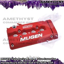 Mugen Engine Valve Cover for Honda Civic Integra Type R Twin Cam Engine Racing