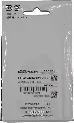 Mugen Genuine ALCANTARA SHIFT KNOB Honda Civic Type R FL5 FK2 FK8 FD2 6MT OEM