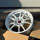 Mugen Mf10 18x9.5 +45 5x120 White Fits Honda Civic Type-r Fk8 Fl5 (set Of 4)