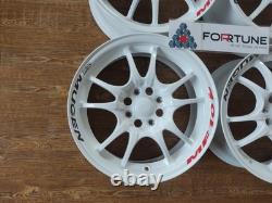 Mugen MF10L 15x6.5 +45 4x100 Honda Civic EG6 EG9 EF8 Regamaster SW388 CRX Mugen MF10L 15x6.5 +45 4x100 Honda Civic EG6 EG9 EF8 Regamaster SW388 CRX
