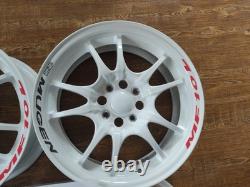 Mugen MF10L 15x6.5 +45 4x100 Honda Civic EG6 EG9 EF8 Regamaster SW388 CRX Mugen MF10L 15x6.5 +45 4x100 Honda Civic EG6 EG9 EF8 Regamaster SW388 CRX
