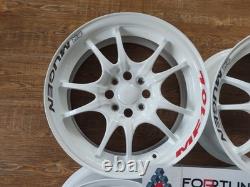 Mugen MF10L 15x6.5 +45 4x100 Honda Civic EG6 EG9 EF8 Regamaster SW388 CRX Mugen MF10L 15x6.5 +45 4x100 Honda Civic EG6 EG9 EF8 Regamaster SW388 CRX