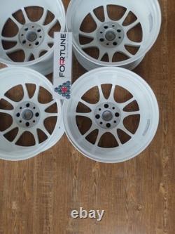 Mugen MF10L 15x6.5 +45 4x100 Honda Civic EG6 EG9 EF8 Regamaster SW388 CRX Mugen MF10L 15x6.5 +45 4x100 Honda Civic EG6 EG9 EF8 Regamaster SW388 CRX