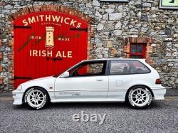 Mugen MF10L 15x6.5 +45 4x100 Honda Civic EG6 EG9 EF8 Regamaster SW388 CRX Mugen MF10L 15x6.5 +45 4x100 Honda Civic EG6 EG9 EF8 Regamaster SW388 CRX