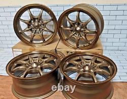 Mugen MF8 Monoblock 15x7 +30 4x100/114.3 Honda Civic CRX Type R