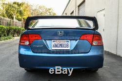 Mugen RR Style ABS Plastic Rear Trunk Wing Spoiler For 06-11 Honda Civic Sedan