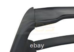 Mugen RR Style Rear Trunk Wing Spoiler & Red Emblems Pair For 06-11 Civic Sedan